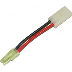 Adaptateur batterie mini tamiya male a tamiya large femelle - 
